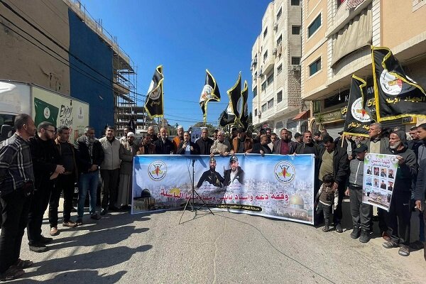 راهپیمایی در نوار غزه در حمایت از نابلس و قدس اشغالی تصاویر