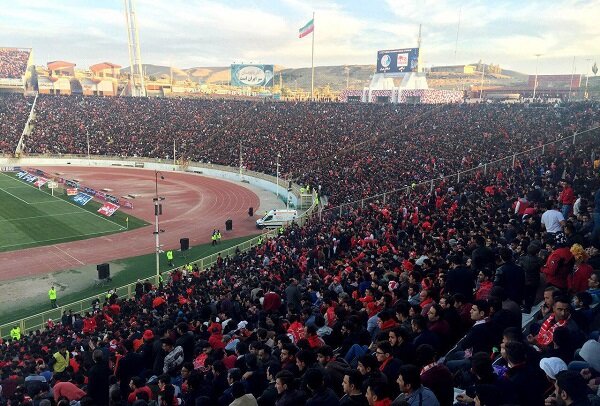 حضور ۶۰ هزار نفری هواداران تراکتور در ورزشگاه تبریز