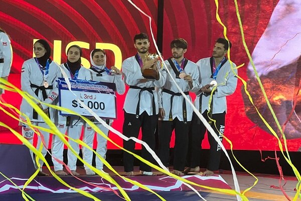 تیم ملی تکواندوی ایران عنوان سومی جهان را کسب کرد