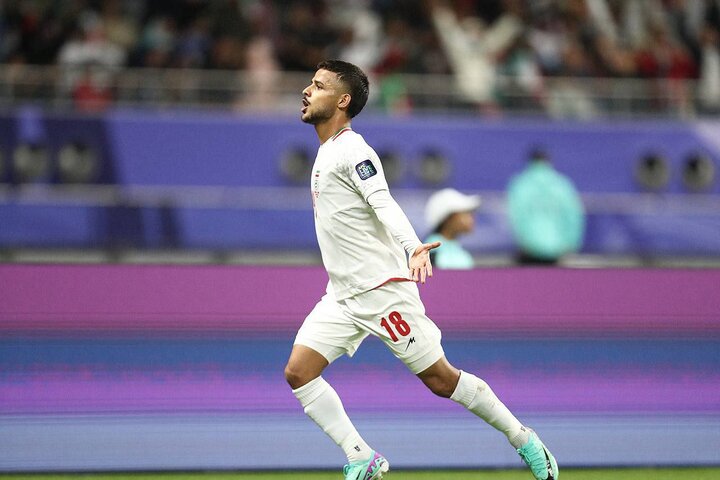 جام ملت‌های ۲۰۲۳ آسیا - قطر قایدی: با تلاش بازیکنان توانستم گل بزنم/ مهم پیروزی بود