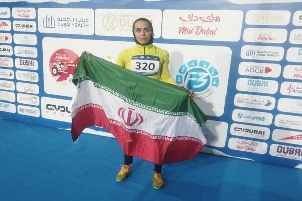 مسابقات جهانی جایزه بزرگ امارات؛ بانوی پارادوومیدانی کار ایران مدال برنز گرفت