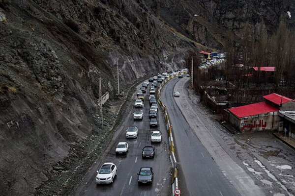 رییس پلیس راه البرز: جاده چالوس یکطرفه شد/ ترافیک سنگین در آزادراه تهران-شمال