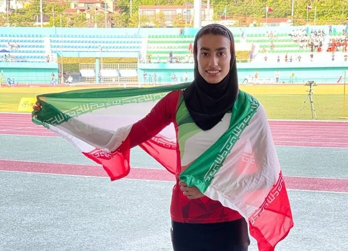 قهرمانی جوانان آسیا؛ مدال طلای ۴۰۰ متر با مانع آسیا به بانوی دونده ایران رسید