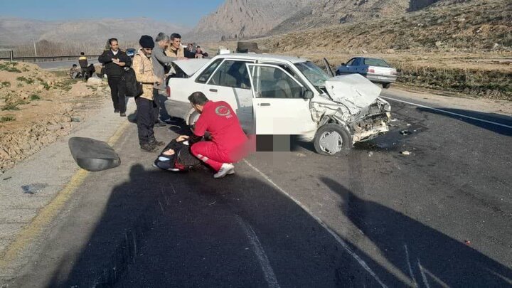 ۱۱ مصدوم در پی وقوع ۲ تصادف در خوزستان