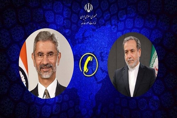 تماس تلفنی وزرای امور خارجه جمهوری اسلامی ایران و هند
