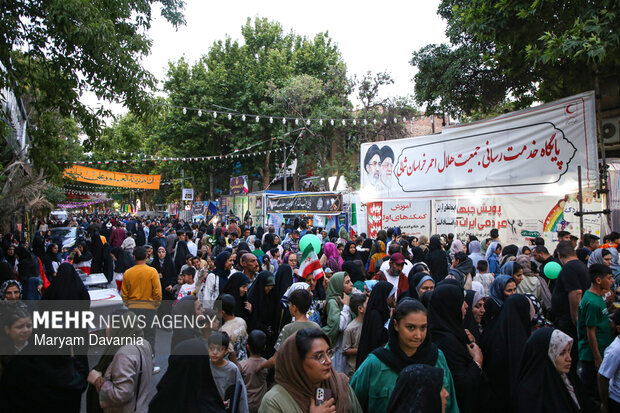 گرگان غرق در شور بزرگ‌ترین مهمونی